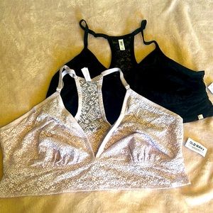 Adjustable Strap Bralettes